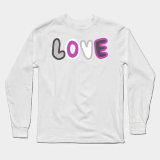 asexual love Long Sleeve T-Shirt